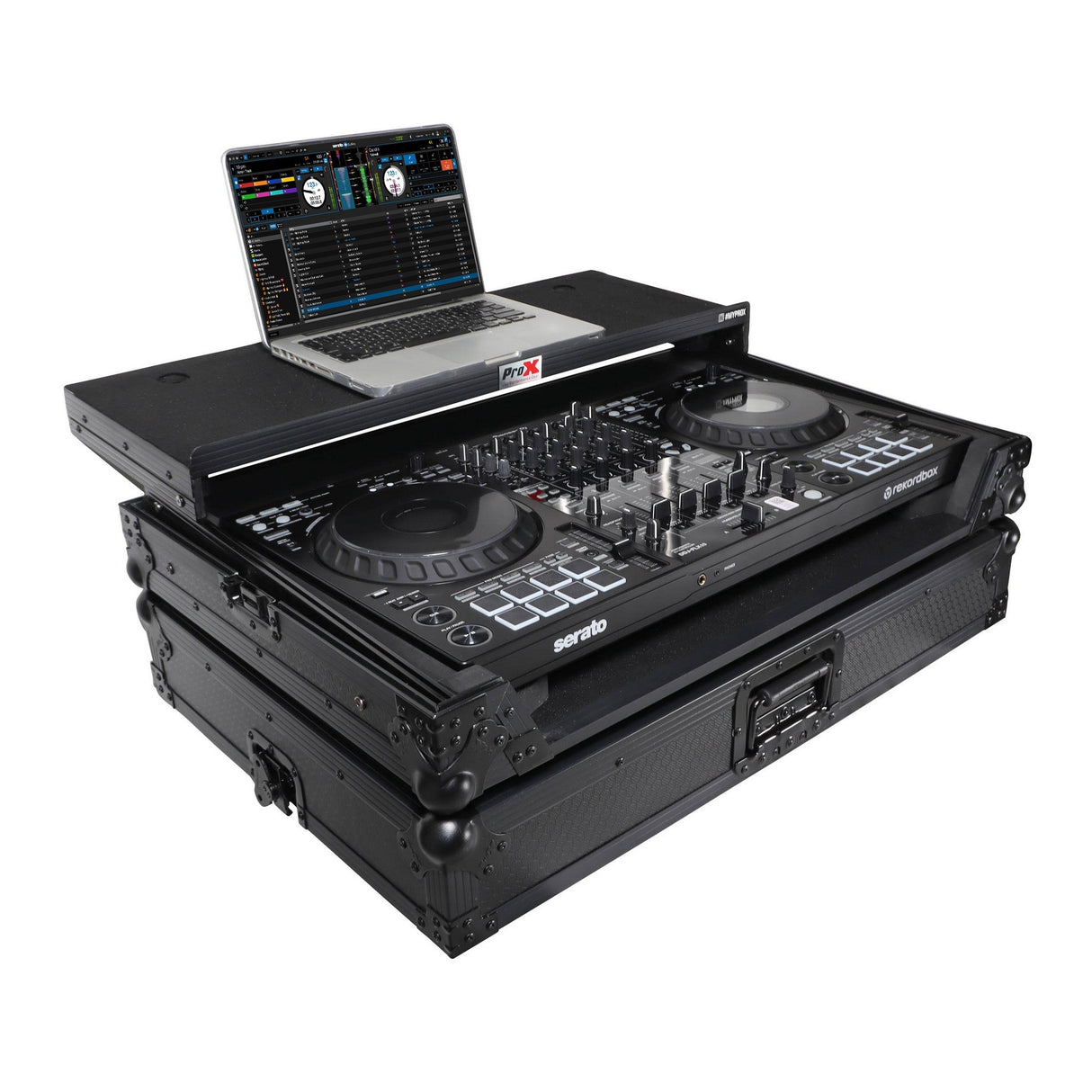 ProX XS-FLX10LTBL ATA Flight Style Road Case for Pioneer DDJ-FLX10/DDJ-GRV6