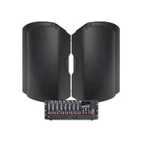 Pure Resonance Audio Fitness Audio System with (4) P115 15-Inch Passive PA Speakers, MX9 9-Channel Mixer, and LA21000 1000W Power Amplifier