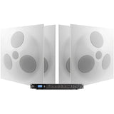 Pure Resonance Audio Lecture Hall Sound System with (4) SD5 Ceiling Tile Speakers, and RMA240BT Rack Mount Bluetooth Mixer Amplifier
