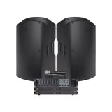 Pure Resonance Audio Gymnasium Audio System with (6) P115 15-Inch Passive PA Speakers, MX84 4-Zone Mixer, (2) LA21000 Power Amplifiers, and WMS1-HH Wireless Handheld Microphones