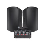 Pure Resonance Audio School Gym Sound System with (8) P115 15-Inch Passive PA Speakers, MX9 Mixer, (2)  LA21000 Power Amplifiers, and WMS1-HH Wireless Handheld Microphone