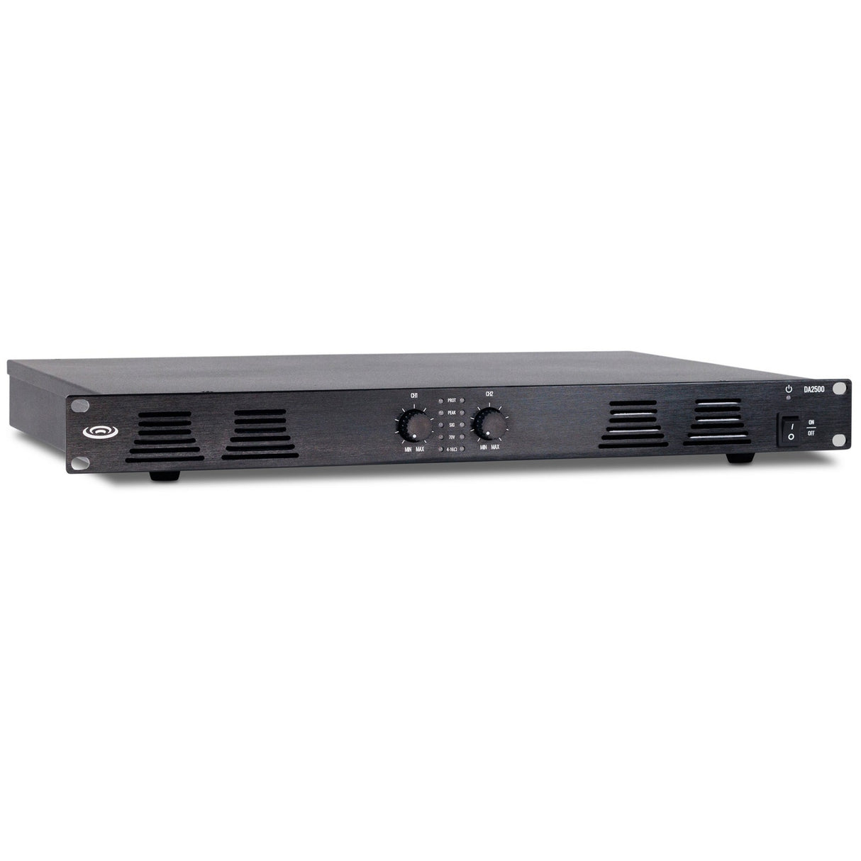 Pure Resonance Audio DA2500 500W 2-Channel Power Amplifier