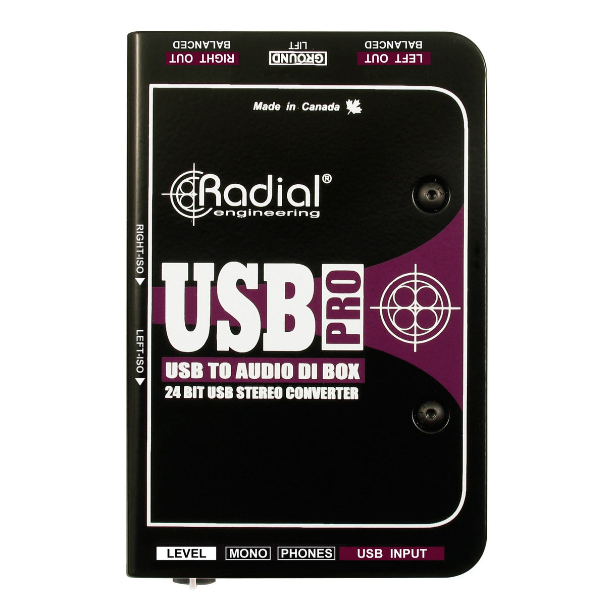 Radial USB-PRO Stereo USB Laptop Direct Injection Box (Used)