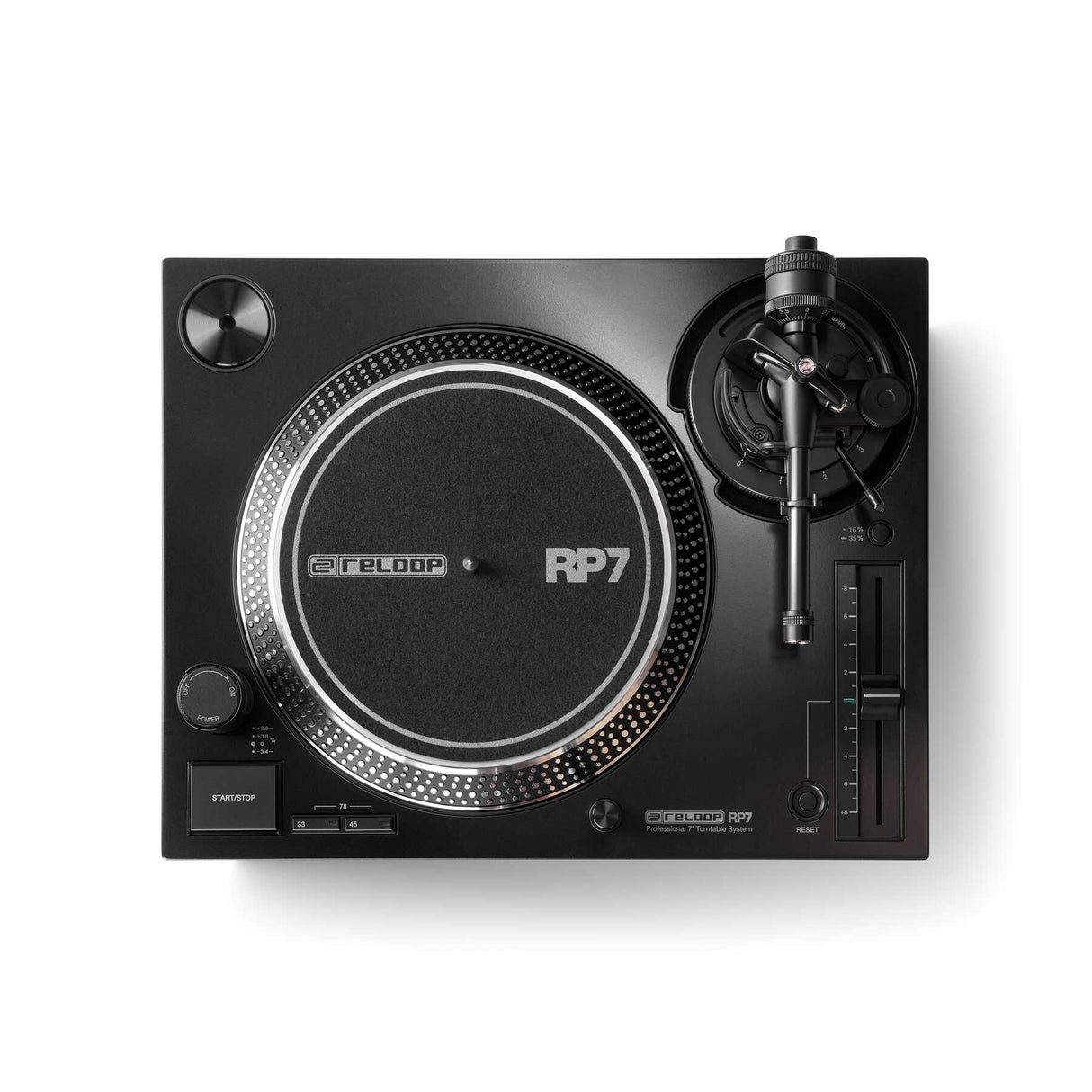Reloop RP-7 Professional 7-Inch Direct-Drive DJ Turntable System