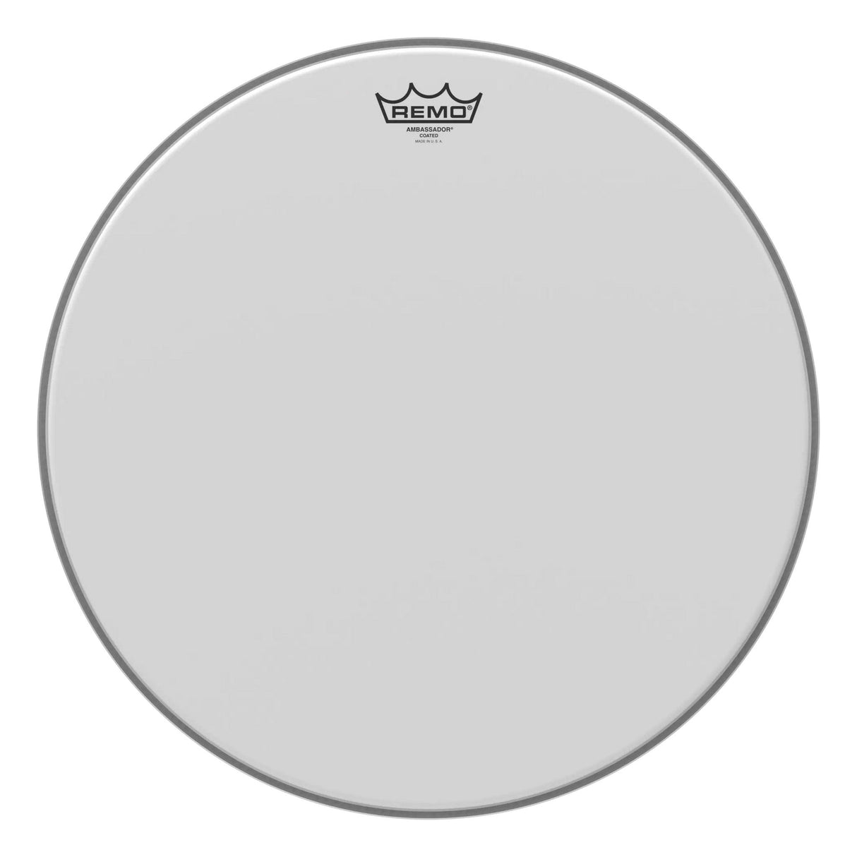 Remo 1-Ply Ambassador Coated Drumhead, 18-Inch