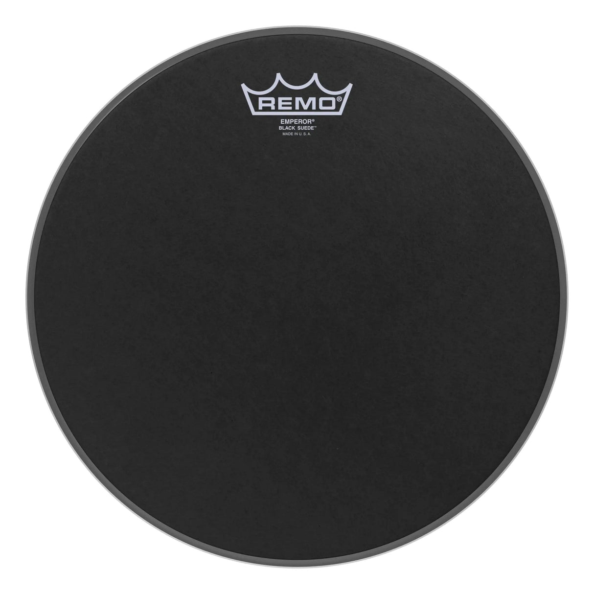 Remo Emperor Black Suede Drumhead, 12-Inch