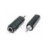 Remote Audio APP09 Set Link 1/4in TS Jack to 3.5mm TS Plug Mono Barrel Adapter