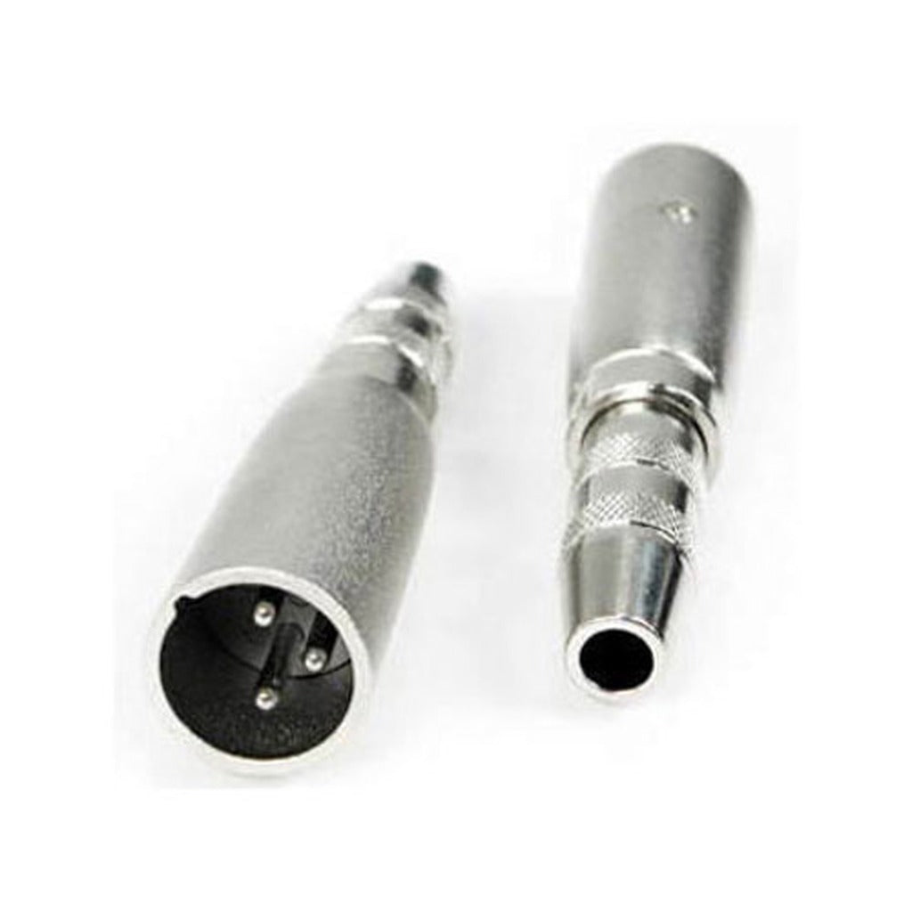 Remote Audio APP14 Set Link 1/4in TS Jack to XLR3M Barrel Adapter