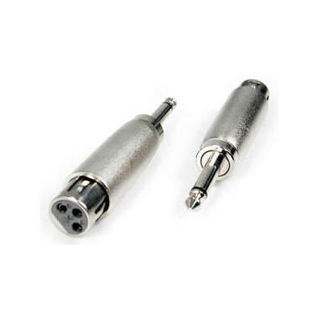 Remote Audio APP15 Set Link XLR3F to 1/4in TS Plug Barrel Adapter
