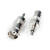 Remote Audio APP20 Set Link BNC Jack to 3.5mm TS Plug Barrel Adapter