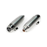 Remote Audio APP30 Set Link XLR3F to RCA Phono Jack Barrel Adapter