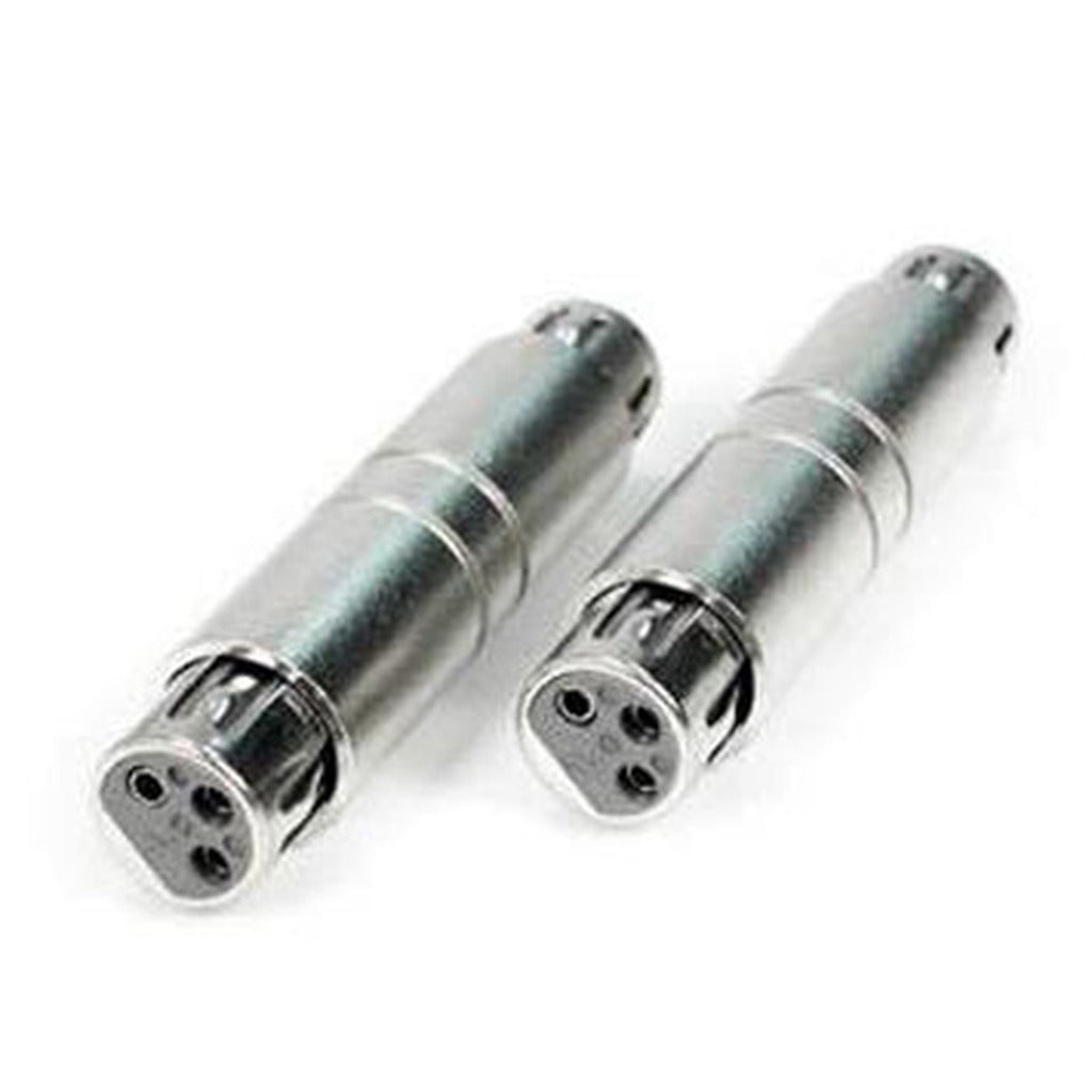 Remote Audio APP34 Set Link XLR3F to XLR3F Female Gender Changer Barrel Adapter