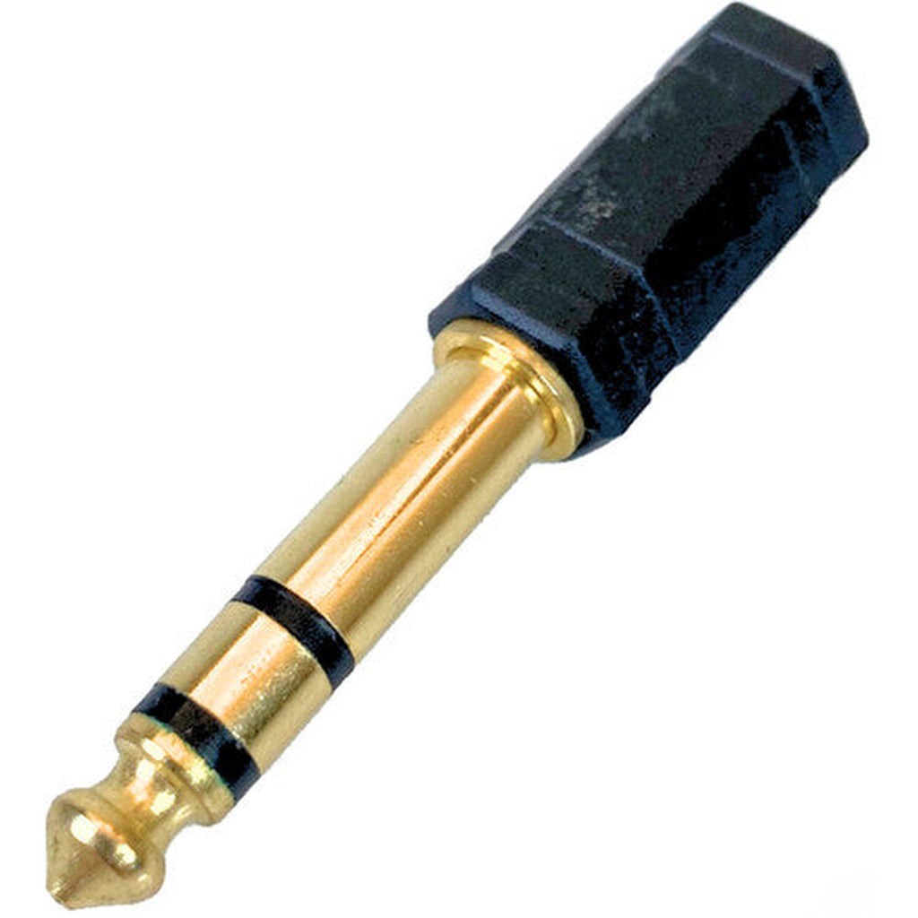 Remote Audio APP35 Set Link Barrel Adapter 3.5mm TRS Jack to 1/4 in TRS Plug