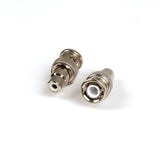 Remote Audio APP38 Set Link Barrel Adapter RCA Jack to BNC Plug 75 Ohm