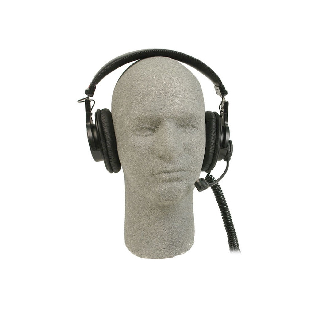 Remote Audio BCSHSDBC Modified MDR-7506 Headset Dynamic Talkback Mic Coiled