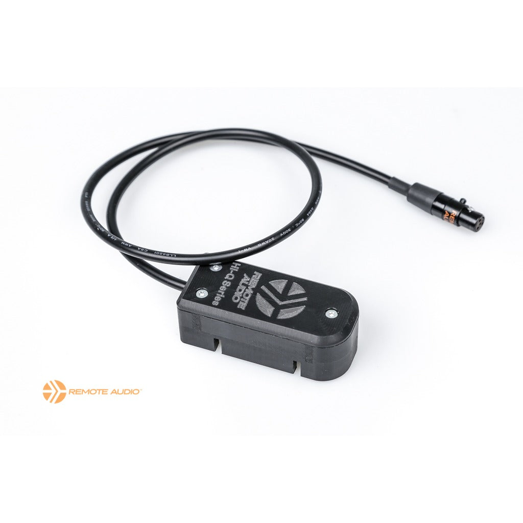 Remote Audio BDSHQINv2 Hi-Q Battery Cup to TA4F BDS Input Cable