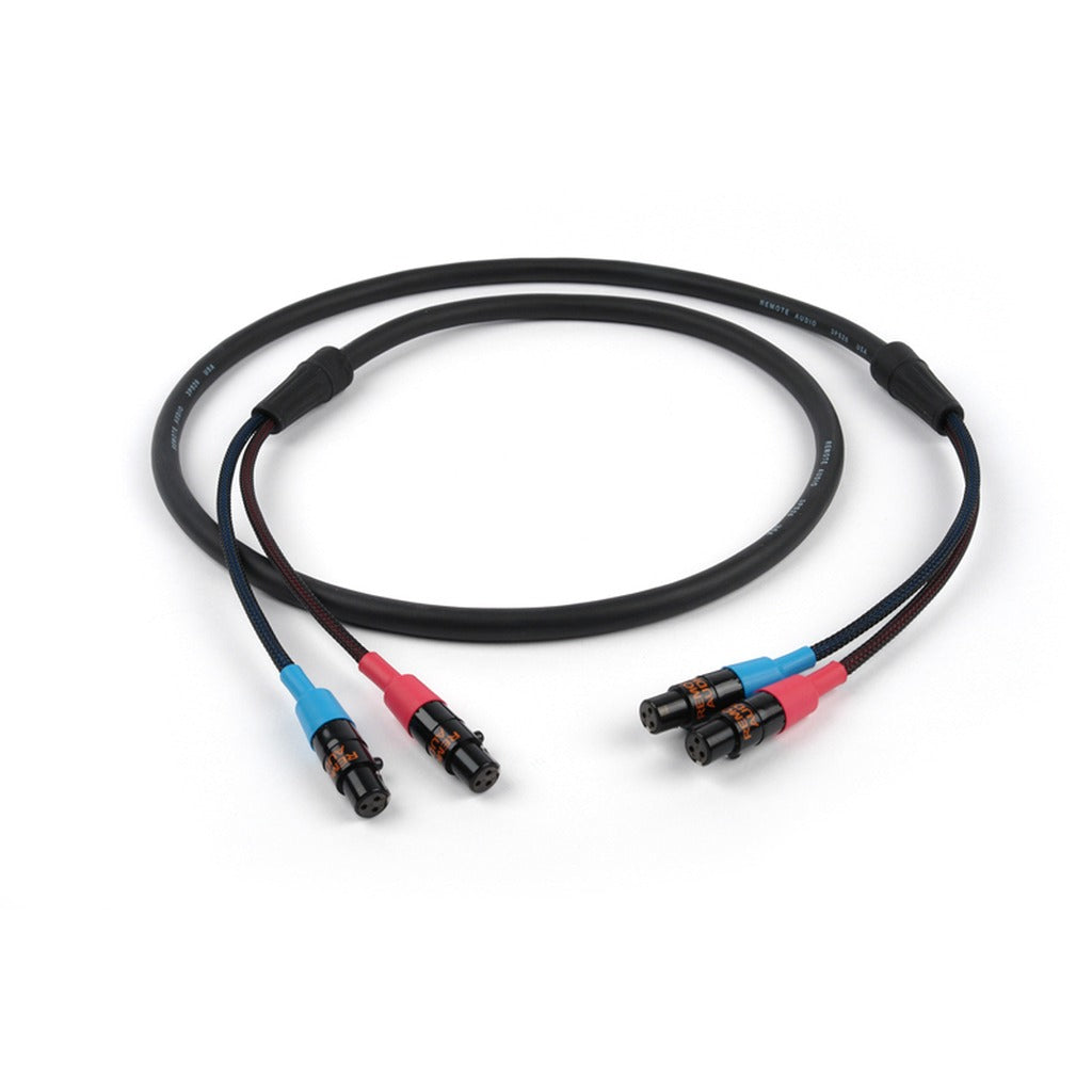 Remote Audio CA744INLTA3 Dual TA3F to Dual TA3F 2-Channel Balanced Cable 4 ft