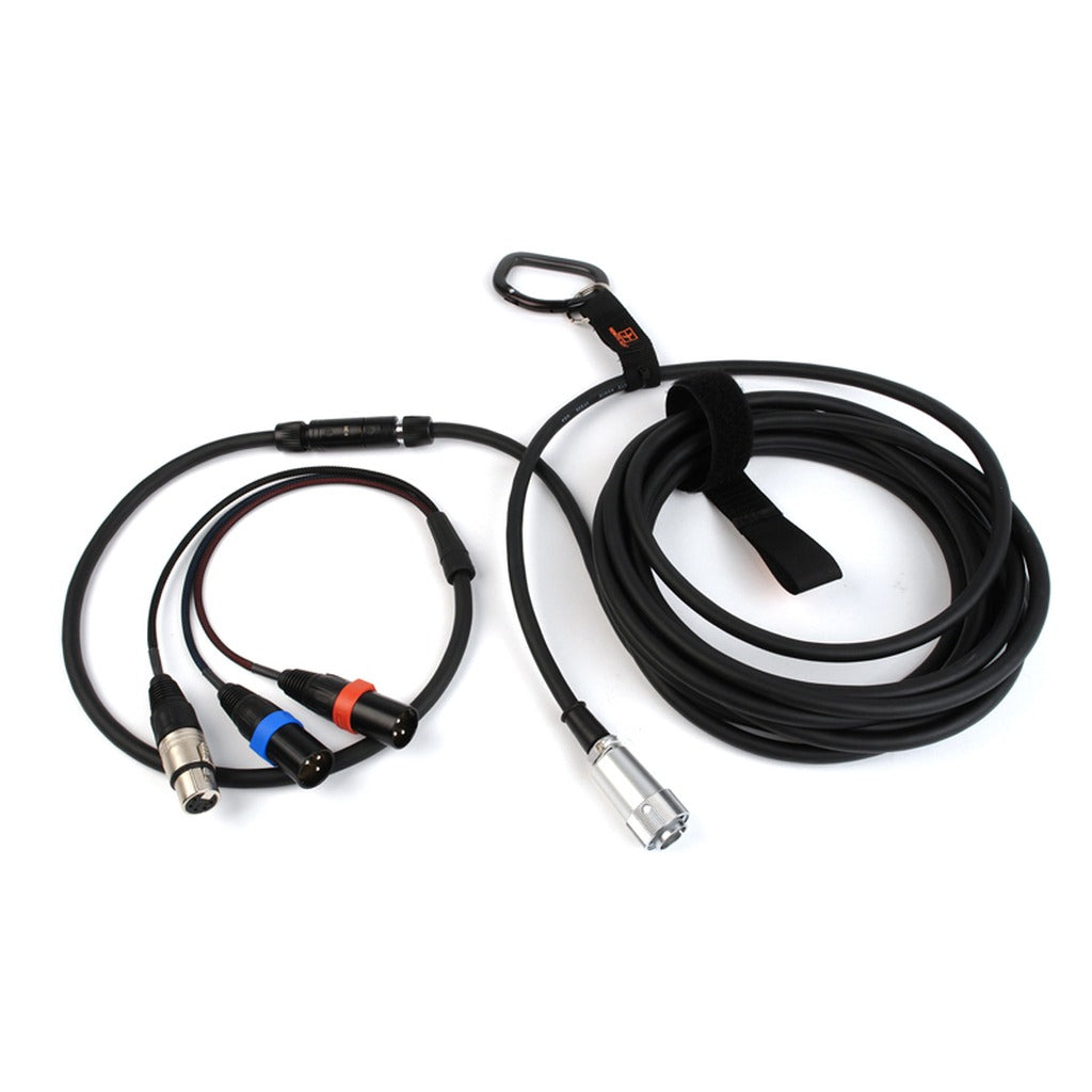 Remote Audio CABETACCS104/5P ENG Breakaway 10-Pin Hirose to HD Camera End 20 ft