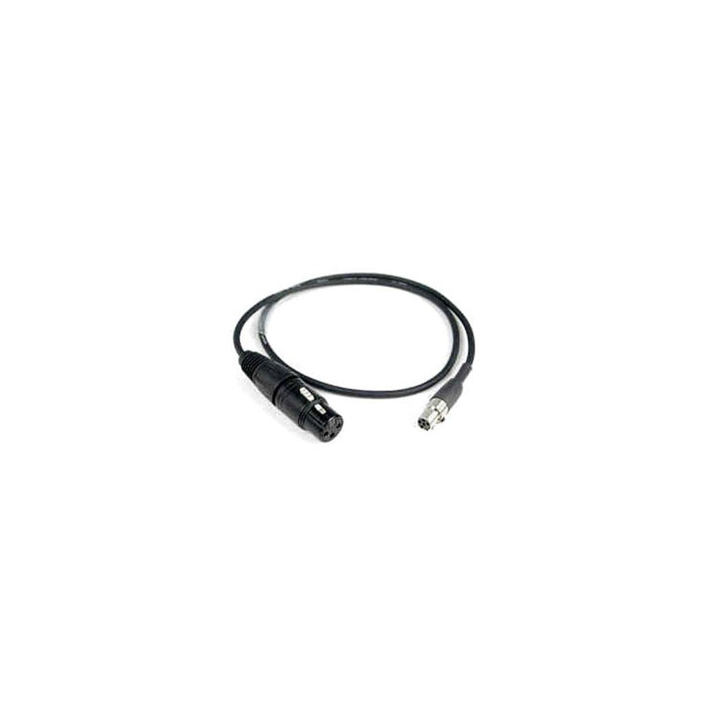 Remote Audio CALECXL3/5M48 XLR3F to TA5F Mic Level Cable for Lectrosonics 4 ft