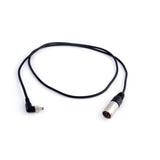 Remote Audio CAPWRLECVRM XLR4M to S760K Locking Power Cable for Lectro LZR 4 ft