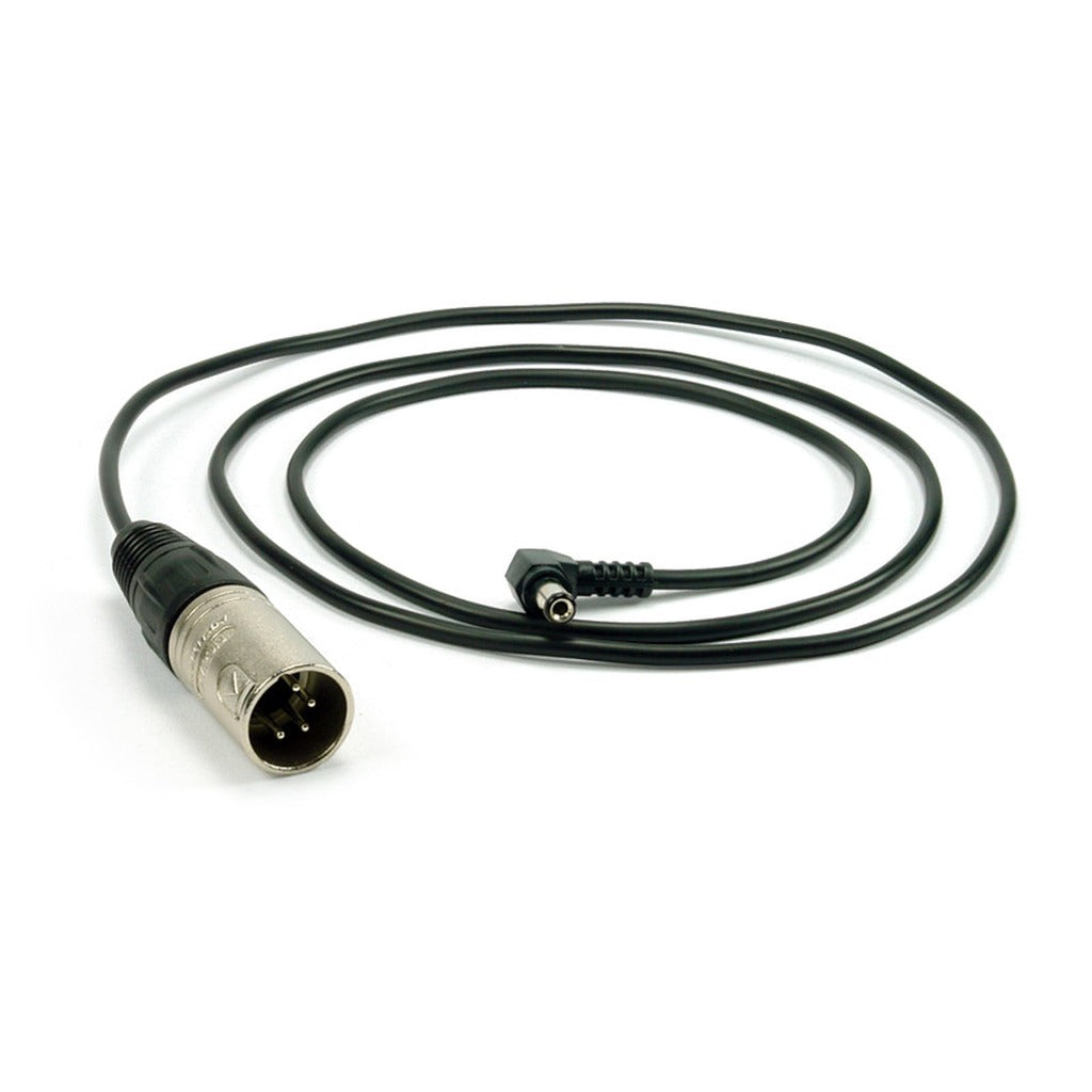 Remote Audio CAPWRX4MS760 XLR4M to S760 Right-Angle DC Power Cable 4 ft