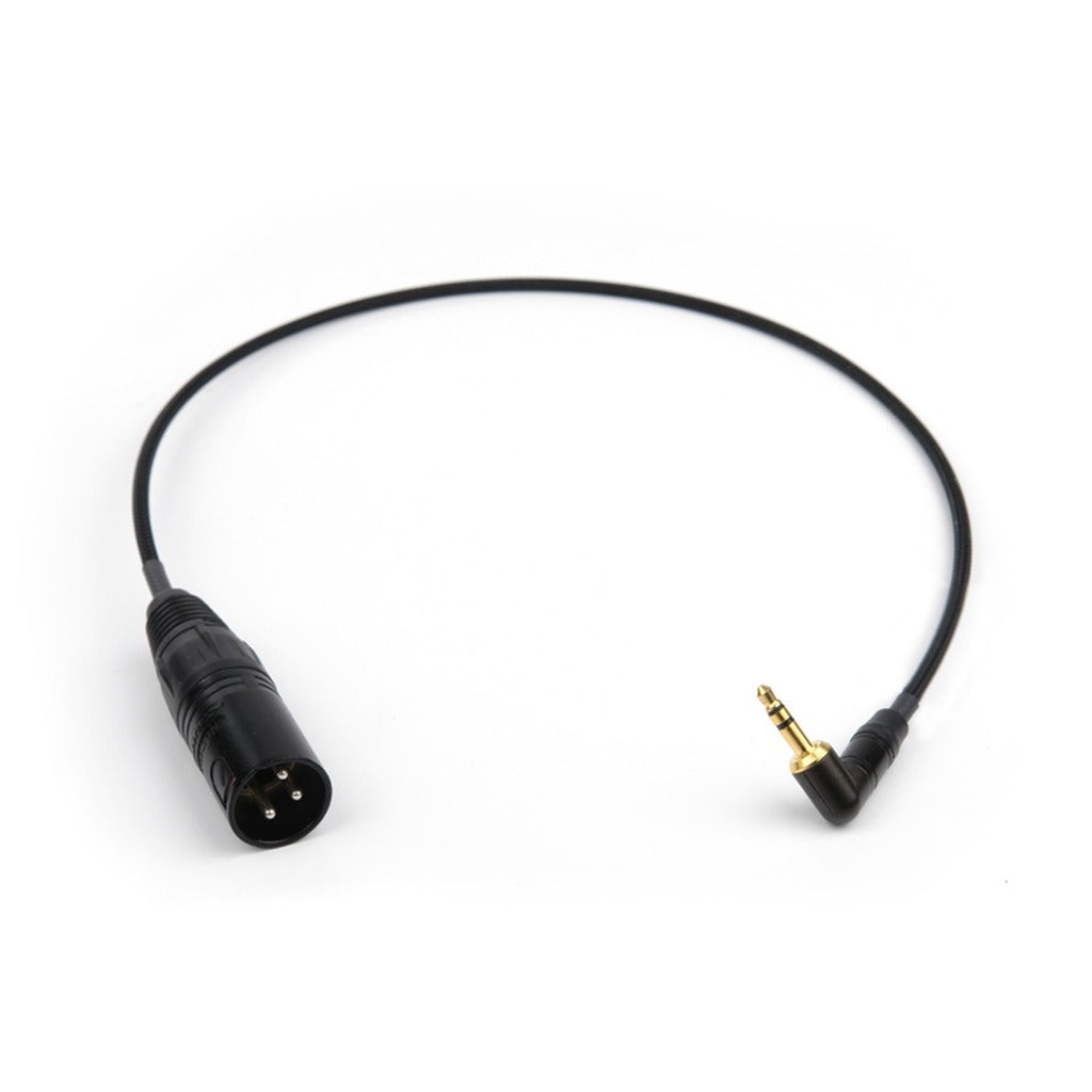 Remote Audio CAS-SMX-S 3.5mm RA TRS to XLR3M Summed to Mono Adapter Cable 18 in