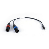 Remote Audio CASD442TOY TA3F to Dual XLR3M Tape/Mix Out Breakout Cable 12 in