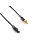 Remote Audio CASENSK100TL TA3F to 3.5mm Locking TRS Cable for Sennheiser 18 in