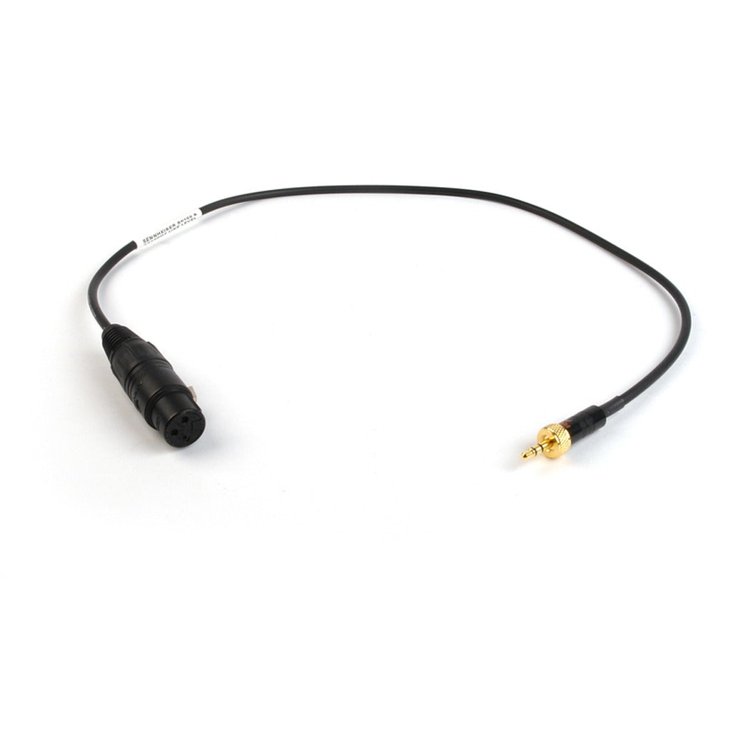 Remote Audio CASENSK100XL24 XLR3F to 3.5mm Locking Line Cable Sennheiser G2 2ft