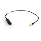 Remote Audio CASENSK100XL24 XLR3F to 3.5mm Locking Line Cable Sennheiser G2 2ft