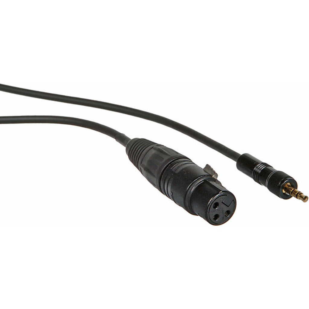 Remote Audio CASENSK100XMC48 XLR3F to 3.5mm Locking Mic Cable Sennheiser 4 ft