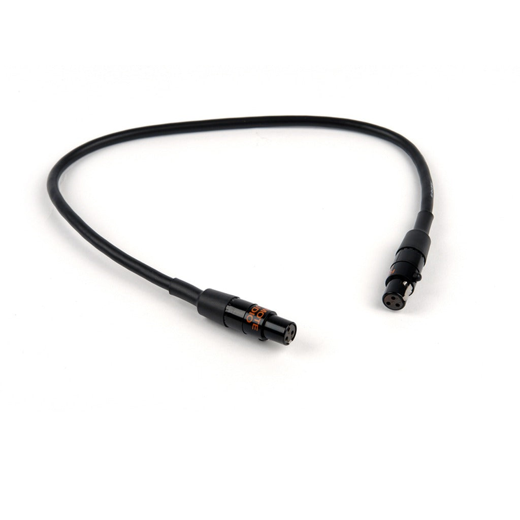 Remote Audio CAT3FL12 TA3F to TA3F Balanced Jumper Cable 12 in