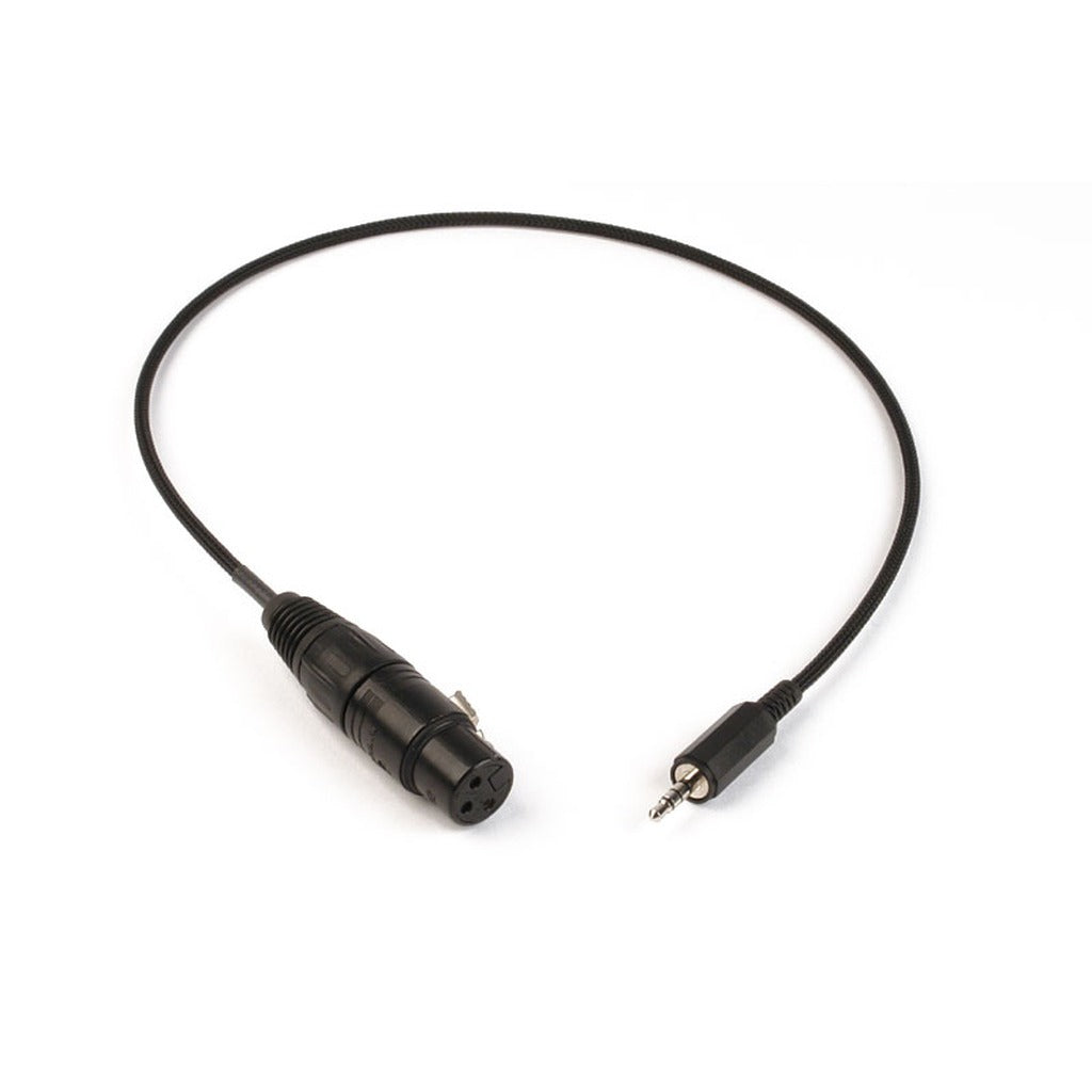 Remote Audio CATCiPXLRF iPad/iPhone Timecode Cable XLR3F to 3.5mm TRRS 2 ft