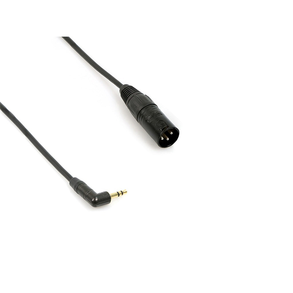 Remote Audio CAX3M1/8MSD 3.5mm RA TS to XLR3M Unbalanced Adapter Cable 18 in