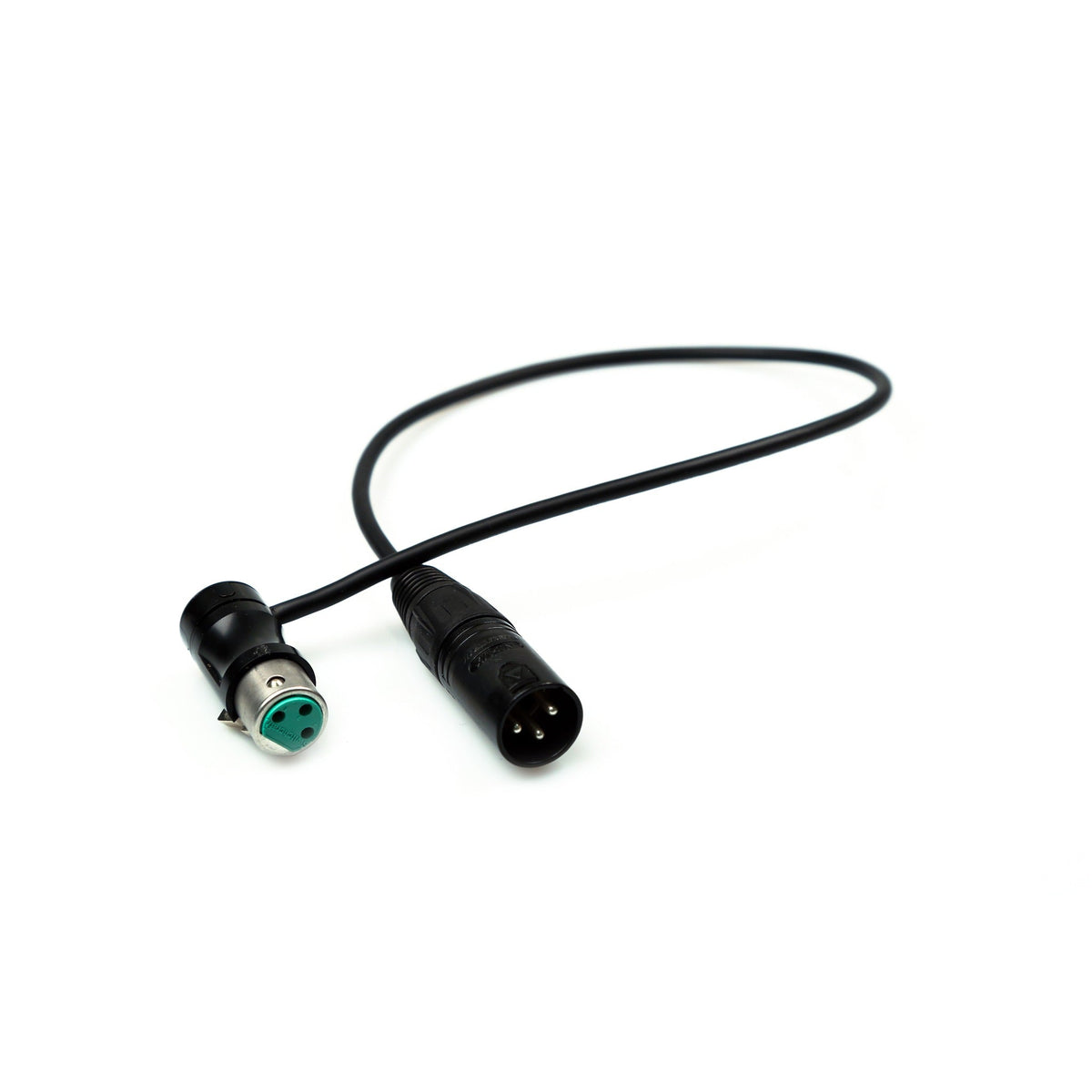 Remote Audio CAXJ18LPF Low-Profile XLR3F to XLR3M Jumper Cable 18 in