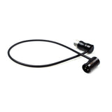 Remote Audio CAXJ18LPMF Low-Profile XLR3F to Low-Profile XLR3M Jumper 18 in