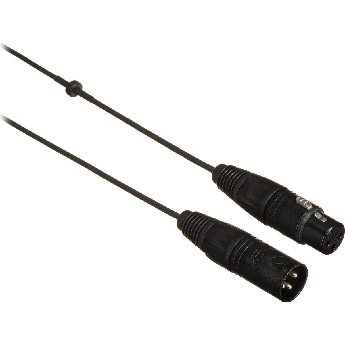 Remote Audio CAXJB XLR3F to XLR3M Zeppelin Jumper Cable with Grommet 16.5 in