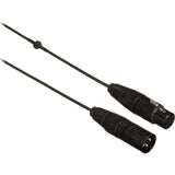 Remote Audio CAXJB XLR3F to XLR3M Zeppelin Jumper Cable with Grommet 16.5 in