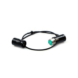 Remote Audio CAXJBLPMF Low-Profile XLR3 Jumper with Zeppelin Grommet 16.5 in