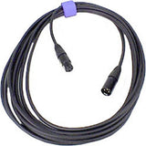 Remote Audio CAXLRQN25 XLR3F to XLR3M Canare Star Quad Mic Cable 25 ft