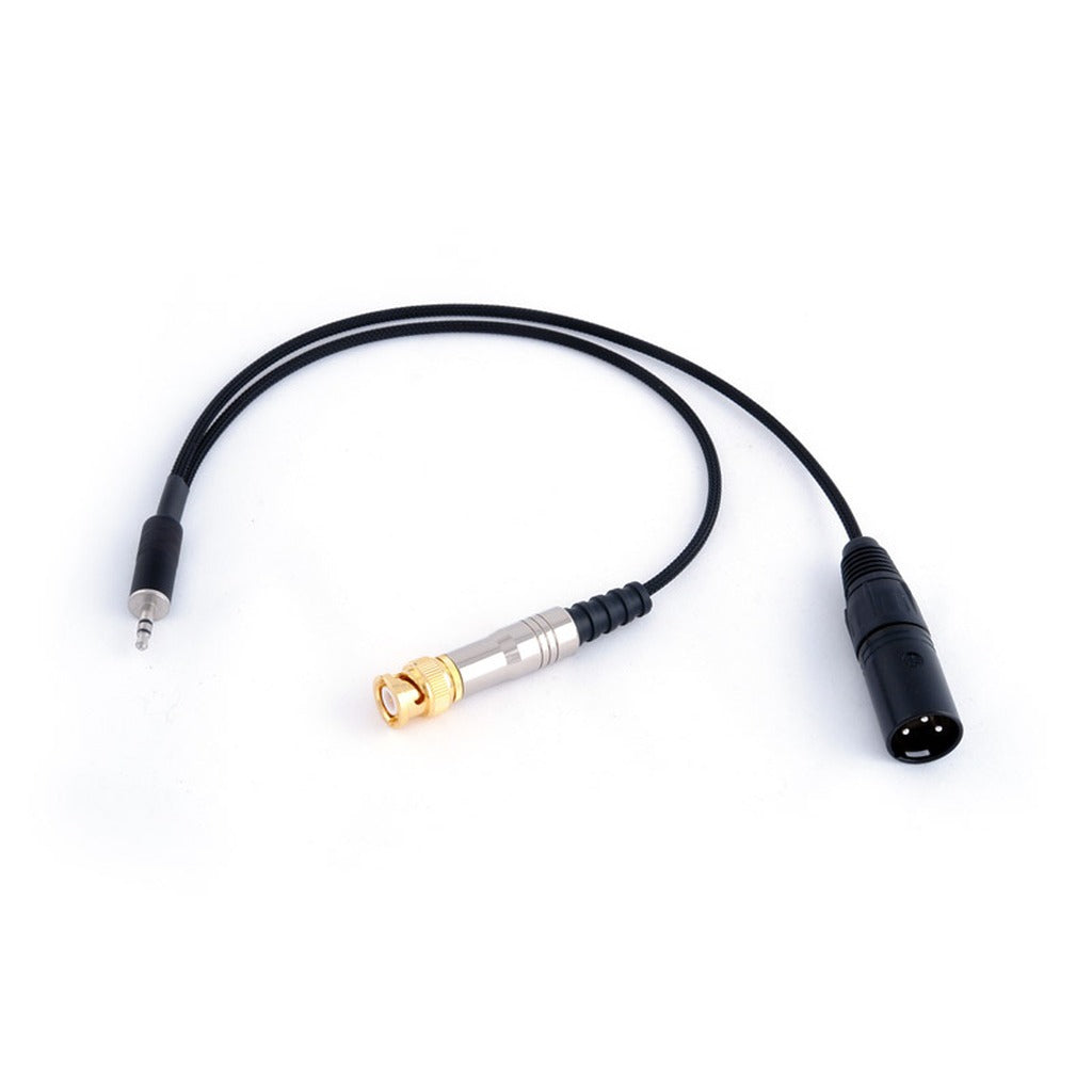 Remote Audio CAZERXB Zaxcom ERX Breakout 3.5mm TRS to BNC and XLR3M 12 in