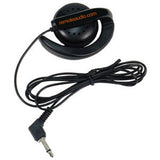 Remote Audio EARBUD Single Ear Bud with Swivel Ear Hook 3.5 ft Cable 3.5mm