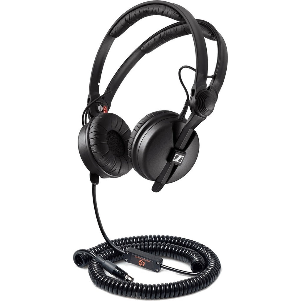 Remote Audio HD25ILC-S Modified Sennheiser HD25 Headset Inline Talkback Mic