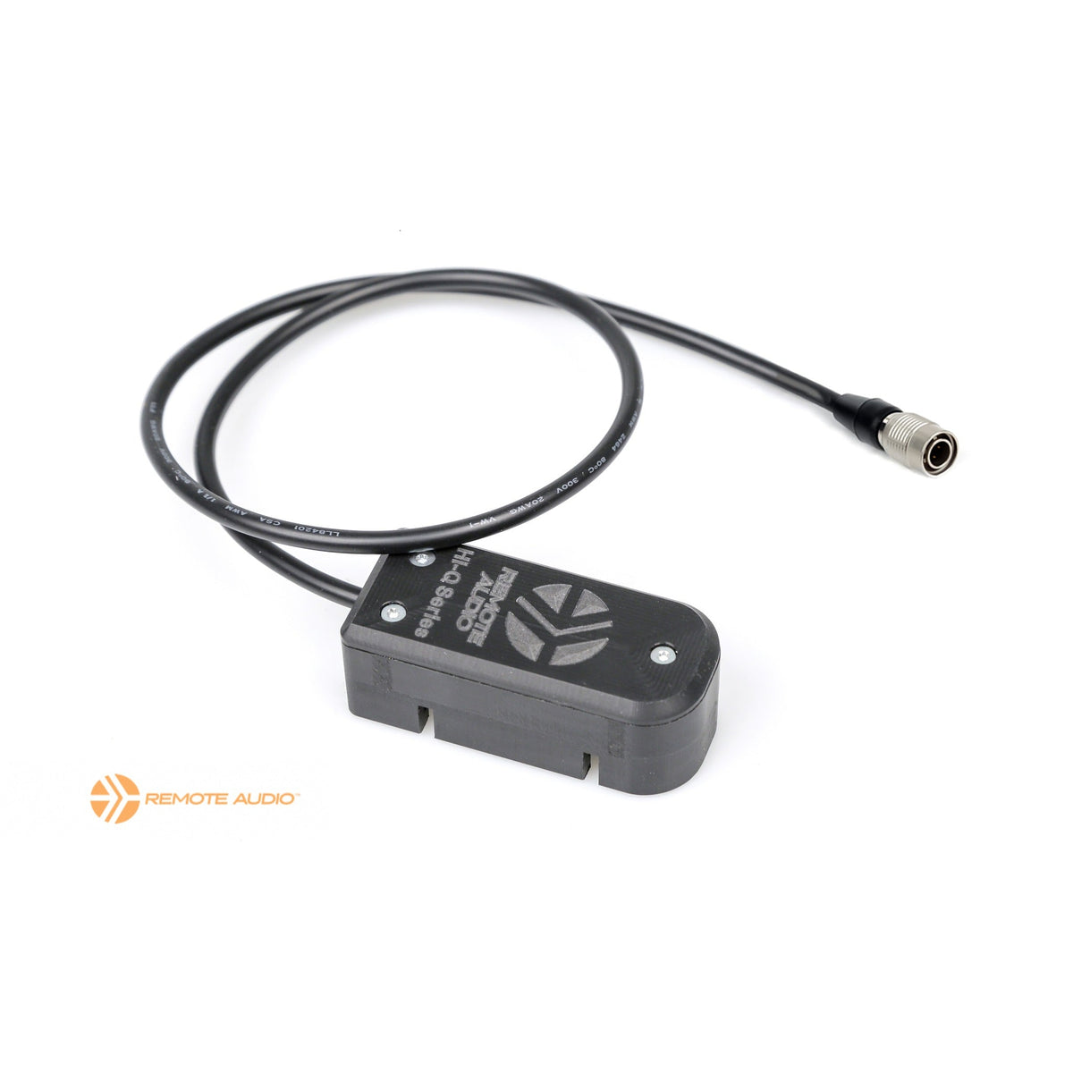 Remote Audio HIQHIRv2 Hi-Q Battery Cup to 4-Pin Hirose DC Cable 24 in