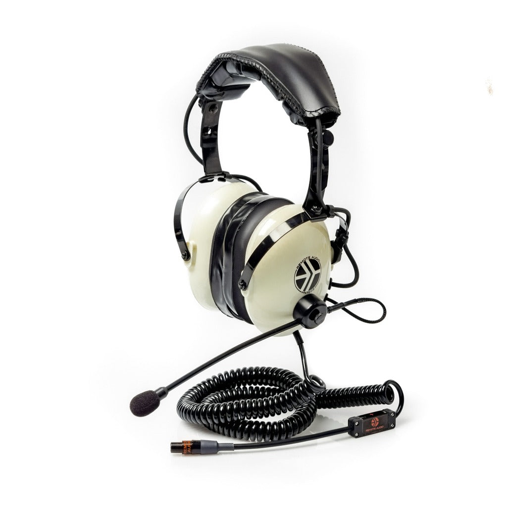 Remote Audio HN7506HSC-S High Noise Headset Switchable Boom Mic Coiled TA5F