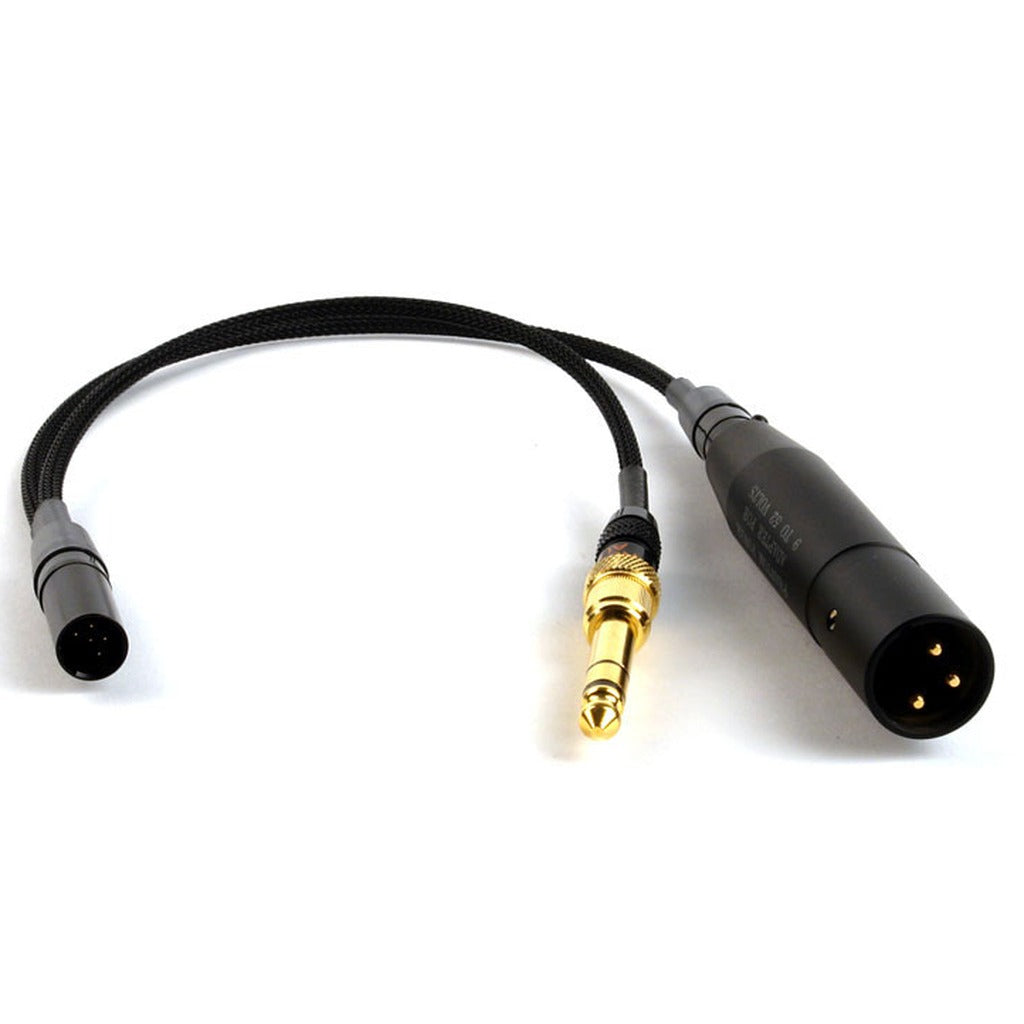 Remote Audio HSADEB Electret Headset Breakout TA5M to 3.5mm TRS and TA5F w PSU