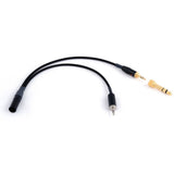 Remote Audio HSADNOMAD Electret Headset Breakout for Zaxcom Nomad TA5M 9 in