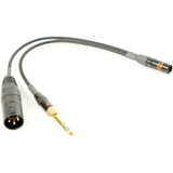 Remote Audio HSADXL3-S Switchable Headset Breakout TA5M to 3.5mm TRS and XLR3M