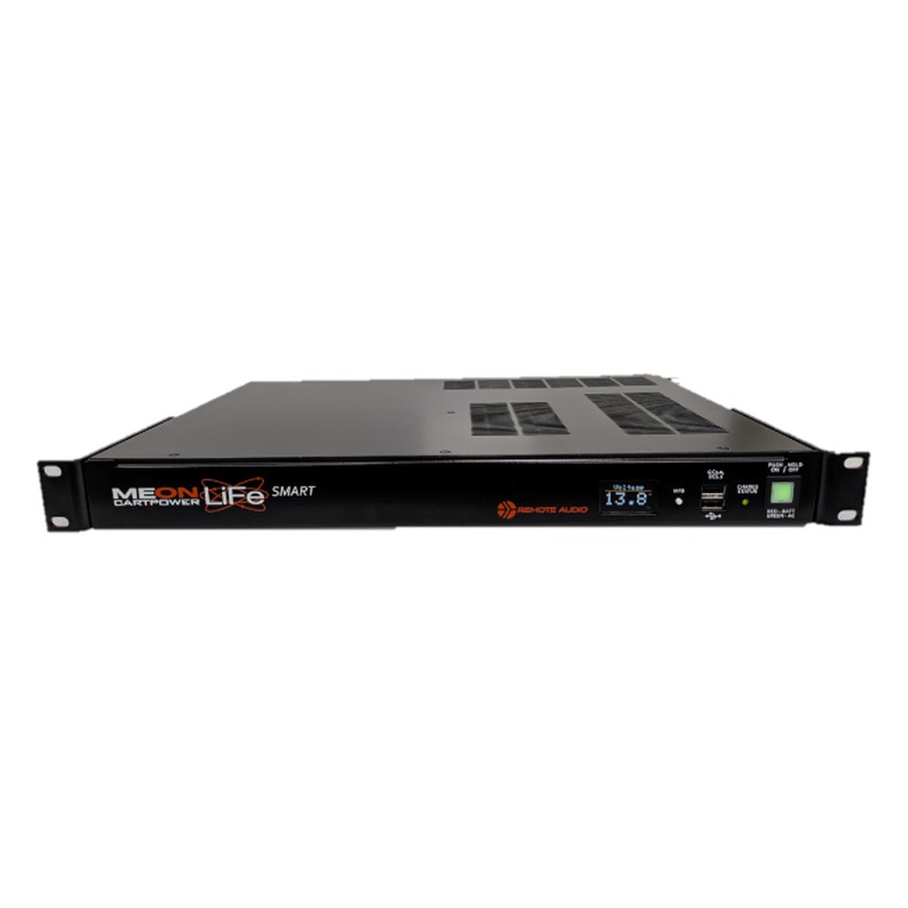 Remote Audio MEONLIFESMART MEON LiFe Smart 1U Cart Power System 20Ah LiFePO4