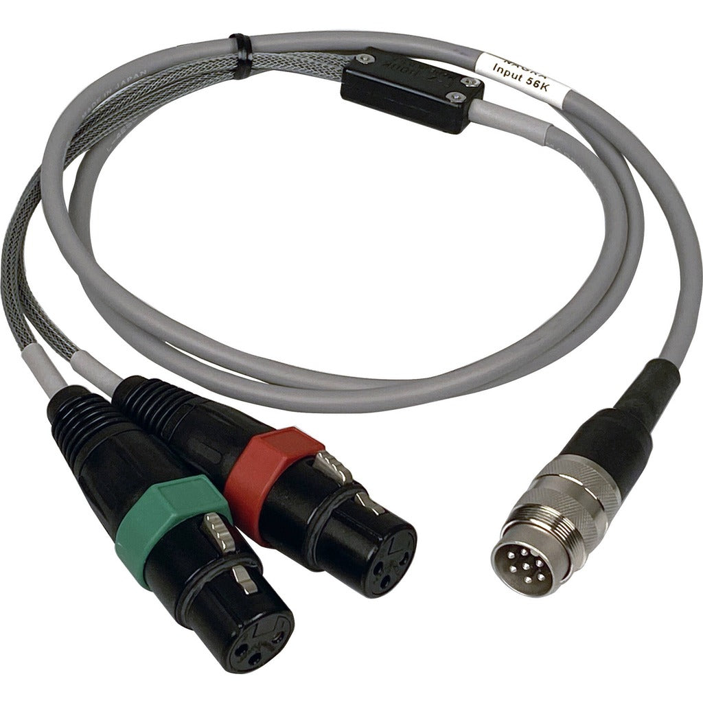 Remote Audio NAGSIX 2 XLR3F to 7-Pin Tuchel Input Cable for Nagra IV-S 48 in